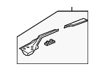 65590TPG305ZZ - Body: Rail Reinforced for Honda: CR-V Image