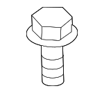 11515758 - Fuel System: Mount Base Bolt for GM Image
