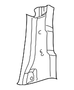 5GY69XDVAE - Body: Lower Center Pillar Trim for Dodge: Ram 1500, Ram 2500, Ram 3500 Image