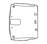 YE58TL2AA - Body: Headliner for Dodge: Ram 1500, Ram 2500, Ram 3500 Image