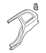 41218242347 - : Quarter Panel for BMW: 323i, 325i, 325xi Image