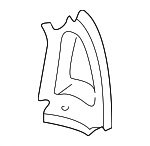 41217022412 - : Tail Lamp Pocket for BMW: 323i, 325i, 325xi Image