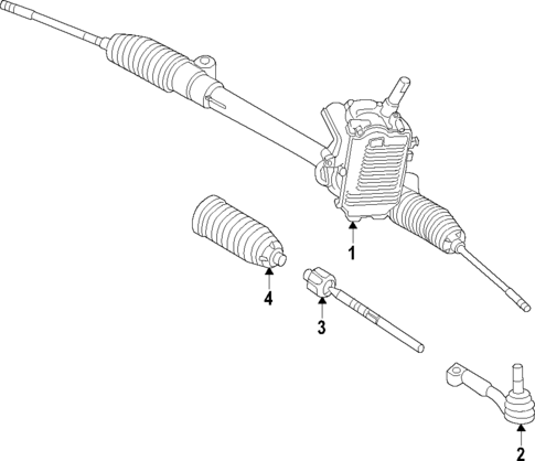 Steering Gear & Linkage for 2014 BMW i3 #1