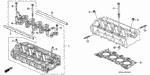 12204PJ7305 - Engine: GUIDE, VALVE (OVER SIZE) for Honda Image