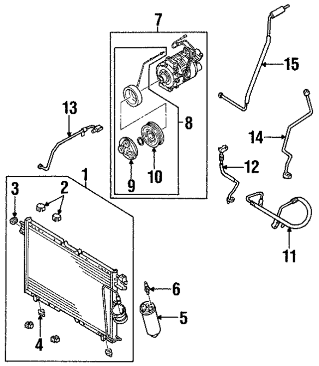 8972159800 - : Discharge Hose for Honda Image