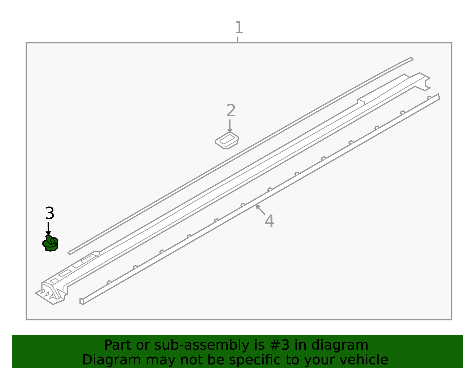 KD51-51-W24 - Wheel Opening Molding Retainer Clip - 2013-2023