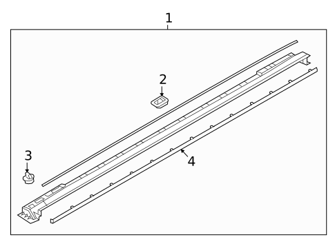 Exterior Trim - Pillars for 2017 Mazda CX-9 #0
