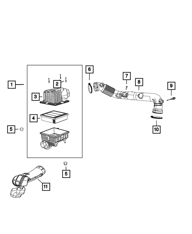 68350283AB - : Air Cleaner for Mopar Image