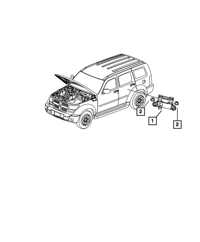 56029466AA - Electrical: Dynamics Sensor for Mopar Image