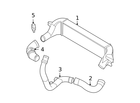 Intercooler for 2003 Dodge Neon #0