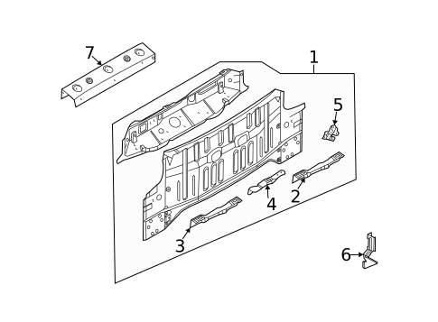 Rear Body for 2003 Nissan 350Z #0