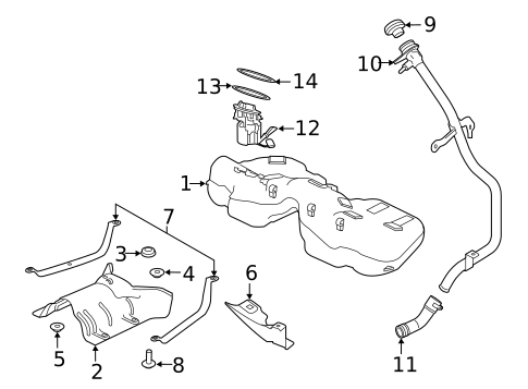 Hardware, Fasteners & Fittings for 2022 Land Rover Range Rover Velar #0