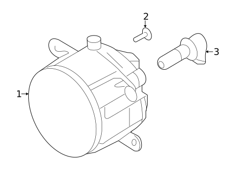 Bulbs - Chassis for 2017 Porsche Cayenne #1