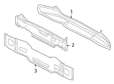 Rear Body for 2004 Audi A4 Quattro #2