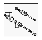 4342006320 - : Axle Assembly for Toyota: Camry, Solara Image