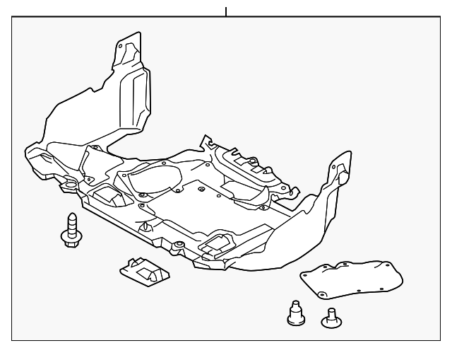 2009-2013 Subaru Forester Under Cover 56410SC001 | Subaru Online Parts