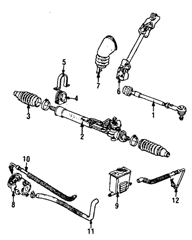 175422831 - : Rack And Pinion Bellows for Volkswagen Image