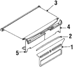 7985329R10 - : Finish Panel for Nissan: Stanza Image