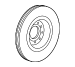 BRRC65 - Brakes: Motorcraftâ„¢ Rotor for Ford Image