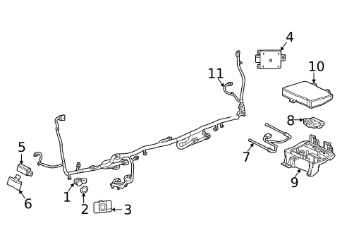 Parking Aid for 2024 Chevrolet Trailblazer #1