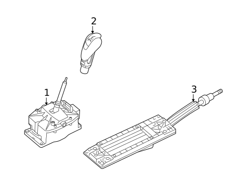 Gear Shift Control for 2016 Porsche Panamera #0