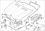 41617008328 - Bodywork: Hood for BMW Image