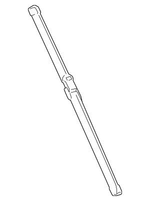 9P1955427 - Body: Back Glass Wiper Blade for Porsche Image