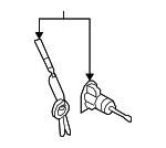 819703JA00 - Body: Lock Cylinder for Hyundai: Veracruz Image