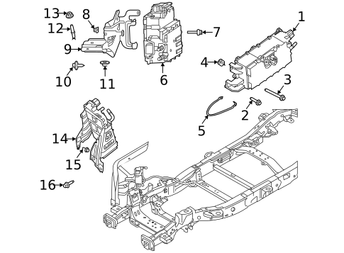 Hybrid Components for 2022 Ford F-150 #1