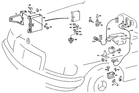 Air Pollution Control for 1985 Mercedes-Benz 380SE #0