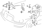 1265452540 - Electrical Equipment and Instruments: Bracket for Mercedes-Benz Image