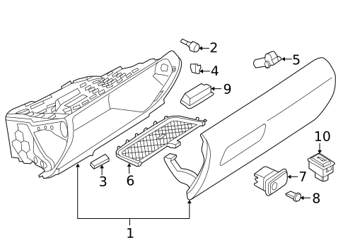 Trunk for 2015 BMW 328i #1