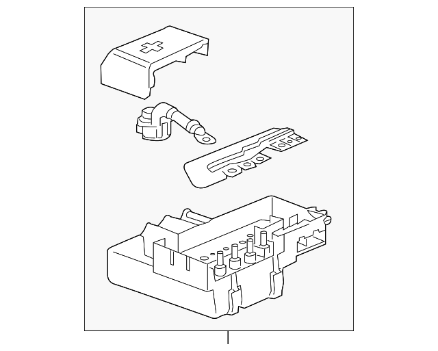 2017-2019 GM Battery Distribution Engine Compartment Fuse