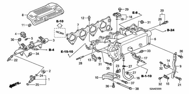 Intake Manifold for 2009 Honda S2000 #0