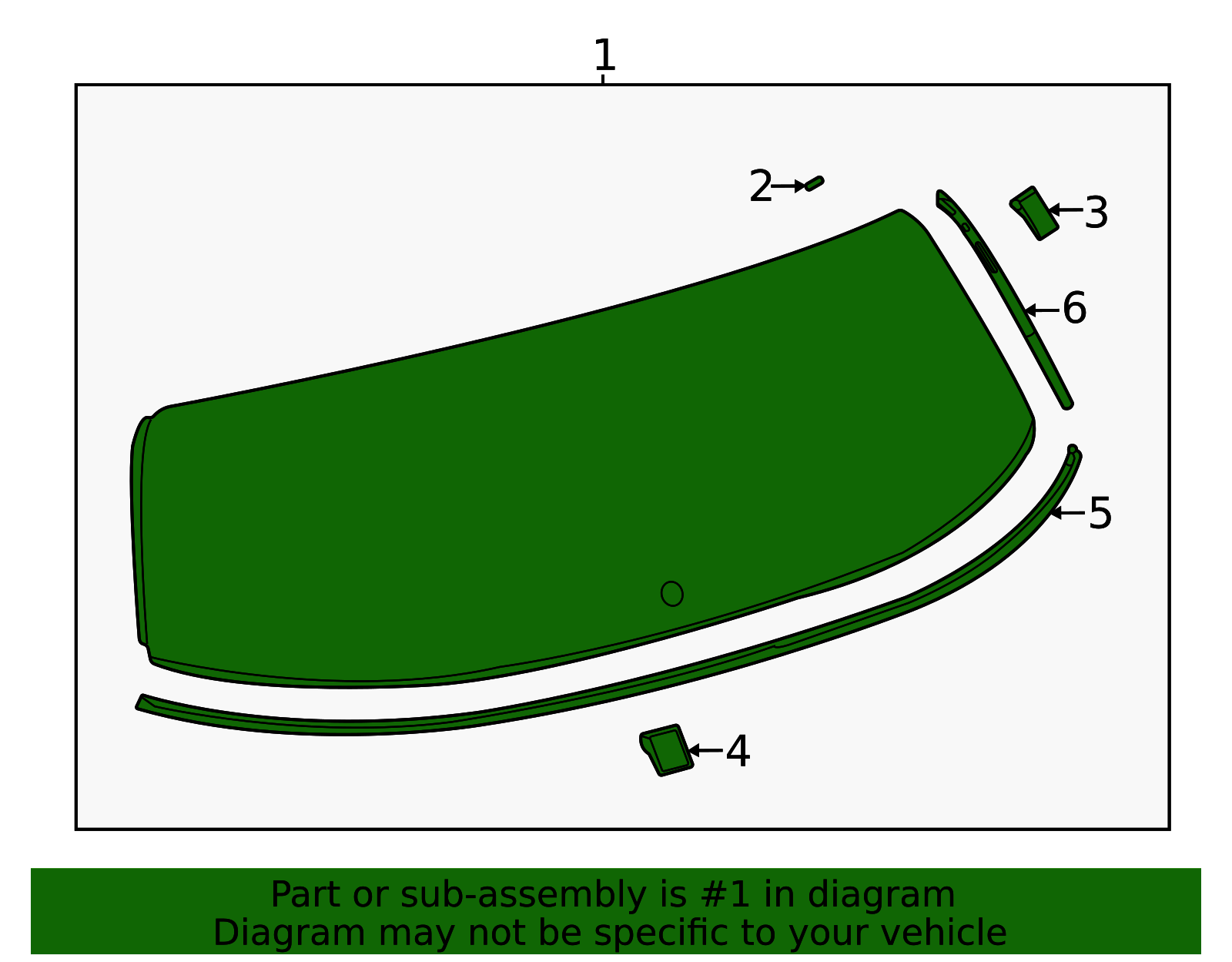 68105-08070 - Lift-Gate Glass - 2021-2025 Toyota Sienna | OEM Genuine ...