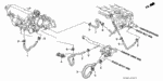 19506P75000 - Engine: HOSE, ELECTRONIC AIR CONTROL VALVE IN. for Acura Image