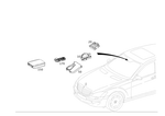 9059600 - Electrical System: Multi-Purpose Camera for Mercedes-Benz: 300S, S350, S400, S550, S600, S63 AMG Image
