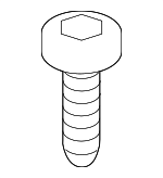 1249205123 - Body: Trim Cover Screw for Kia: Amanti, Borrego, Cadenza, Carnival, EV6, EV9, Forte, Forte Koup, Forte5, K4, K5, K900, Niro, Niro EV, Optima, Rio, Rio5, Sedona, Seltos, Sorento, Soul, Soul EV, Sportage, Stinger, Telluride Image