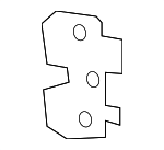 8W0807277 - Body: End Cover Retainer for Audi Image