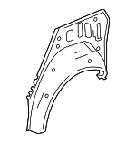 95486722 - Body: Passenger Side Rear Wheelhouse Outer Panel for GM Image