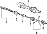362287 - Driveline &amp; Axles: ACDelcoâ„¢ Cv Joint Kit for Buick: Reatta, Riviera | Cadillac: Eldorado, Seville | Oldsmobile: Toronado Image