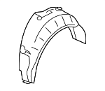 51717260748 - : Wheelhouse Liner for BMW: 428i, 428i Gran Coupe, 428i xDrive, 428i xDrive Gran Coupe, 430i, 430i Gran Coupe, 430i xDrive, 430i xDrive Gran Coupe, 435i, 435i Gran Coupe, 435i xDrive, 435i xDrive Gran Coupe, 440i, 440i Gran Coupe, 440i xDrive, 440i xDrive Gran Coupe Image