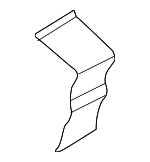 41217334040 - : Quarter Panel Lower Plate for BMW: 428i Gran Coupe, 428i xDrive Gran Coupe, 430i Gran Coupe, 430i xDrive Gran Coupe, 435i Gran Coupe, 435i xDrive Gran Coupe, 440i Gran Coupe, 440i xDrive Gran Coupe Image