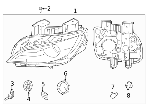 Bulbs - Chassis for 2023 Hyundai Kona #0