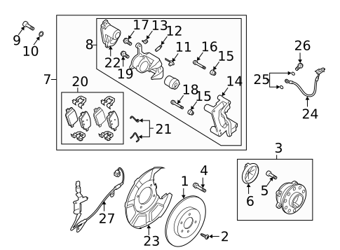 Anti-Lock Brakes for 2021 Kia Telluride #2