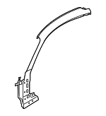 98150396600GRV - : Hinge Pillar for Porsche: Cayman Image