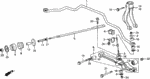 51313SD5000 - Chassis: WASHER A, STABILIZER for Honda Image