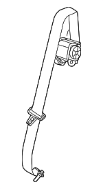 89850CU500NVZ - : Lap &amp; Shoulder Belt for Hyundai Image