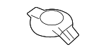 986232E100 - Body: Reservoir Cap for Hyundai Image