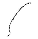 9J70031047 - Body: Washer Hose for Genesis: Electrified G80, G70, G80, G90, GV60, GV80, GV80 Coupe | Hyundai: Accent, Azera, Elantra, Elantra Coupe, Elantra GT, Elantra N, Entourage, Equus, Genesis, Genesis Coupe, Ioniq, Ioniq 5, Ioniq 6, Kona, Kona Electric, Kona N, Palisade, Santa Cruz, Santa Fe, Santa Fe Sport, Santa Fe XL, Scoupe, Sonata, Tiburon, Tucson, Veloster, Veloster N, Venue, Veracruz Image